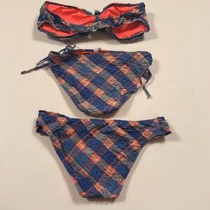 Victoria's Secret | Swim | Victorias Secret Plaid Bikini Xss Two